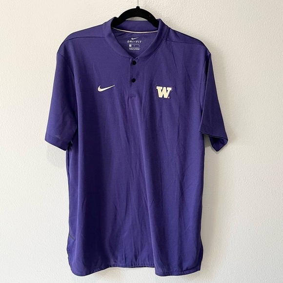 NIKE-Washington University Dri -Fit Short Sleeve T Shirt Size L - Picture 1 of 4